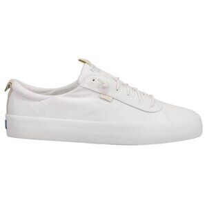Women's Keds Kickback Canvas, Style# WF66041, White Size 5.5M NIB